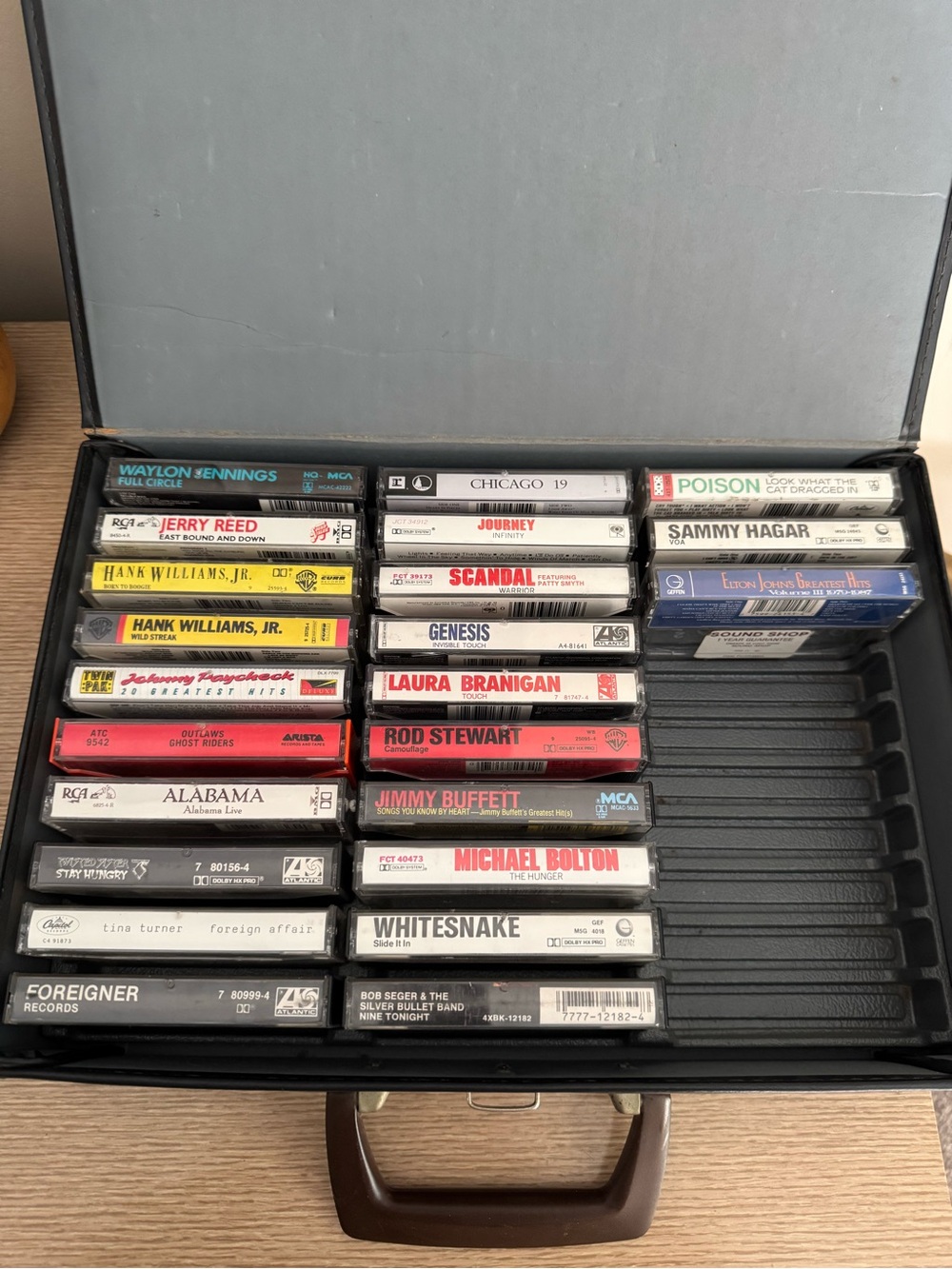 Vintage Cassette Tapes with Case